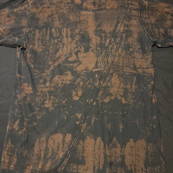 Affliction Men's Black and Gold Eagle T-Shirt - Picture 5 of 5